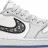 Женские кроссовки Nike Dior x Air Jordan 1 Low
