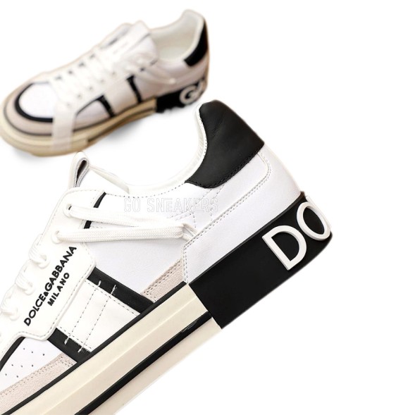 Женские кеды Dolce &amp; Gabbana Custom 2.Zero White/Black