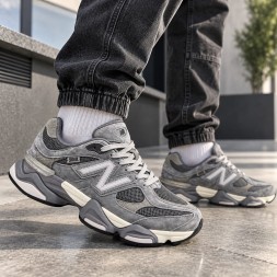 New Balance 9060 Grey Suede
