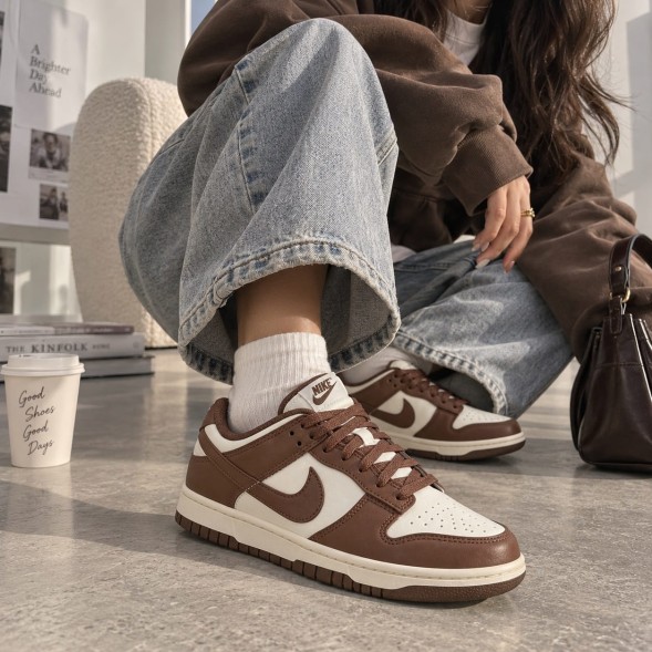 Унисекс кроссовки Nike Dunk Low Retro Brown