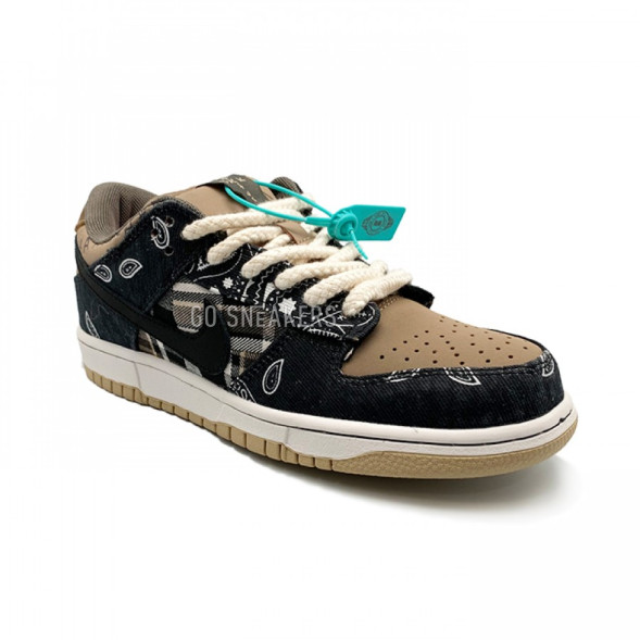 Унисекс кроссовки Nike Force SB x Travis Scott Dunk Low 'Cactus Jack'