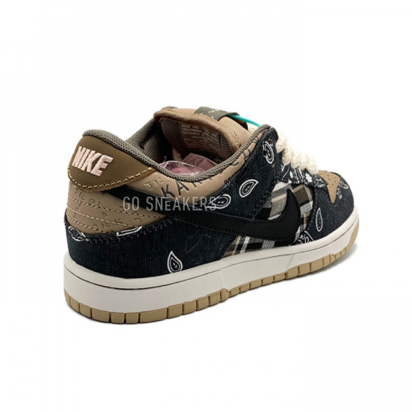 Унисекс кроссовки Nike Force SB x Travis Scott Dunk Low 'Cactus Jack'