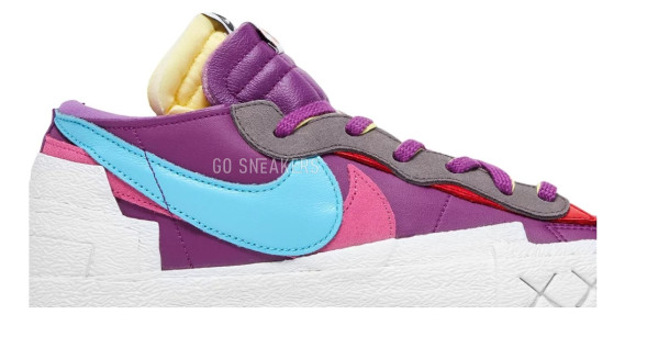 Унисекс кроссовки Nike KAWS x sacai x Blazer Low 'Purple Dusk'