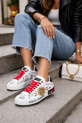 Dolce &amp; Gabbana Portofino 'Embroidery and Studs'