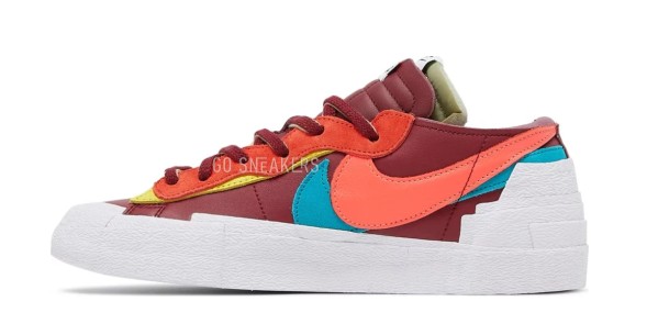 Унисекс кроссовки Nike KAWS x sacai x Blazer Low 'Team Red'