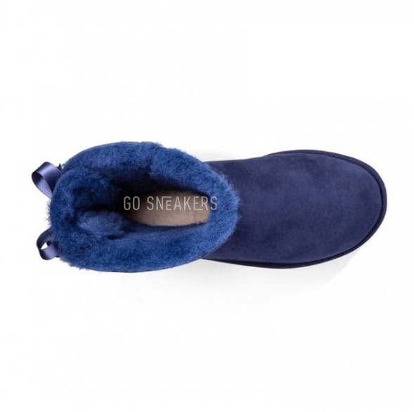 Женские угги с бантиками Bailey Bow II Navy