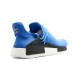 Мужские кроссовки Adidas x Pharell Human Race NMD Blue