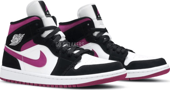 Женские кроссовки Nike Wmns Air Jordan 1 Mid 'Cactus Flower'