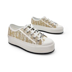 Dior Woman White Gold Platform