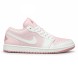 Женские кроссовки Nike Air Jordan 1 Low Leather Pastel Pink