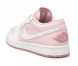 Женские кроссовки Nike Air Jordan 1 Low Leather Pastel Pink