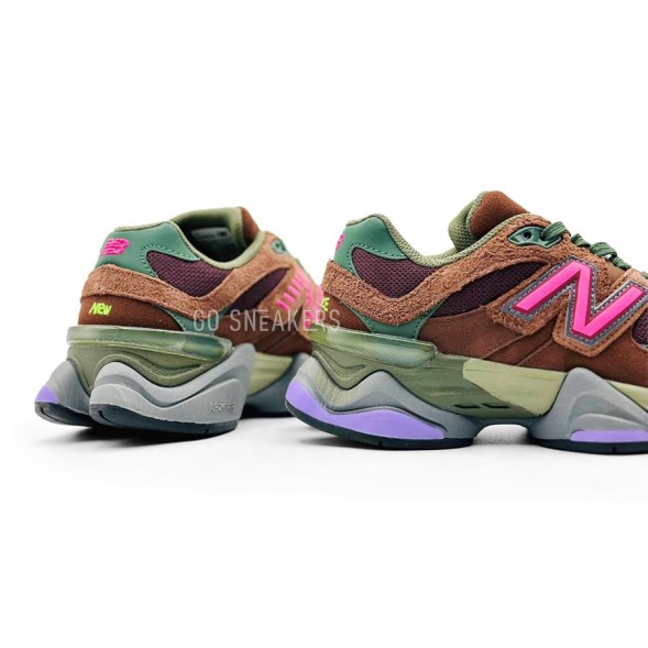 Женские кроссовки New Balance 9060 Burgundy