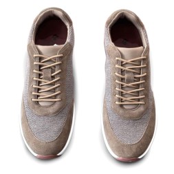 Loro Piana Textile Sneakers Brown