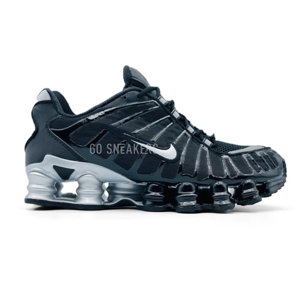 Унисекс кроссовки Nike Shox Black Silver
