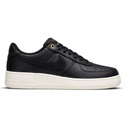 Nike Air Force 1 Low Black Black Swoosh