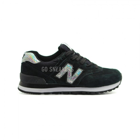 Женские кроссовки New Balance 574 Shattered Pearl Black