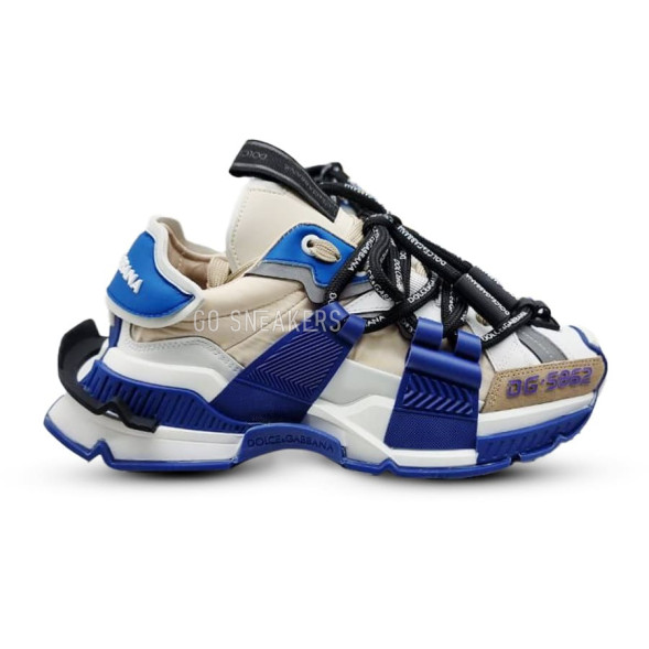 Женские кроссовки Dolce&amp;Gabbana DG-5862 Beige/Blue
