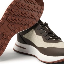 Loro Piana Week End Walk Technical Mesh Desert Light