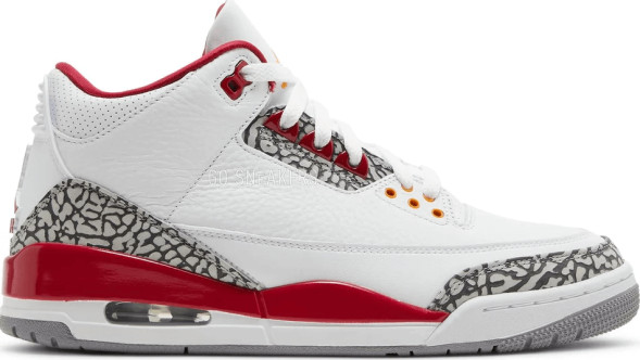 Унисекс кроссовки Nike Air Jordan 3 Retro 'Cardinal Red'