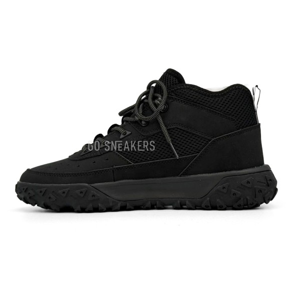 Мужские кроссовки Timberland Greenstride Motion 6 Mid Fabric And Leather Waterproof Boots Black