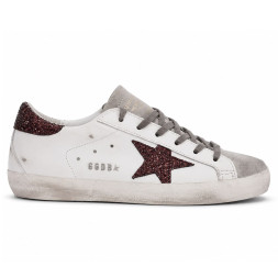 Golden Goose Super-Star White Leather Grey Suede