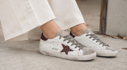 Golden Goose Super-Star White Leather Grey Suede