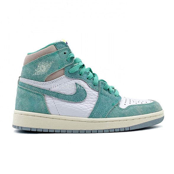 Женские кроссовки Nike Air Jordan1 Retro High OG 'Flight Nostalgia' Turbo Green