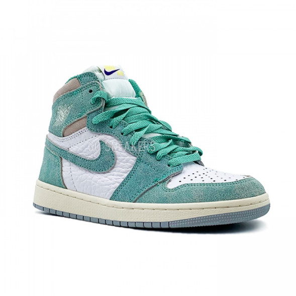 Женские кроссовки Nike Air Jordan1 Retro High OG 'Flight Nostalgia' Turbo Green