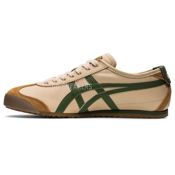 Унисекс кроссовки Onitsuka Tiger Mexico 66 Beige Grass Green