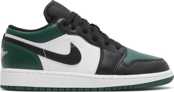 Унисекс кроссовки Nike Air Jordan 1 Low GS 'Green Toe'