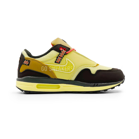Женские кроссовки Travis Scott x Nike Air Max 1 "Cactus Jack" Yellow
