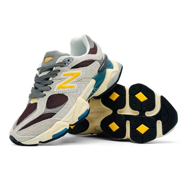 Женские кроссовки New Balance 9060 'Taro Plum Brown'