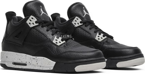 Женские кроссовки Nike Air Jordan 4 Retro BG 'Oreo'