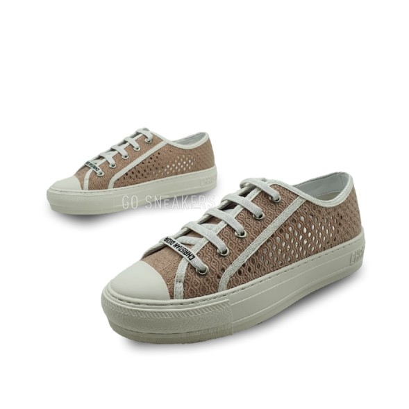 Женские кроссовки Dior Walk'n'Dior Beige
