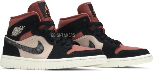 Унисекс кроссовки Nike Wmns Air Jordan 1 Mid 'Canyon Rust'