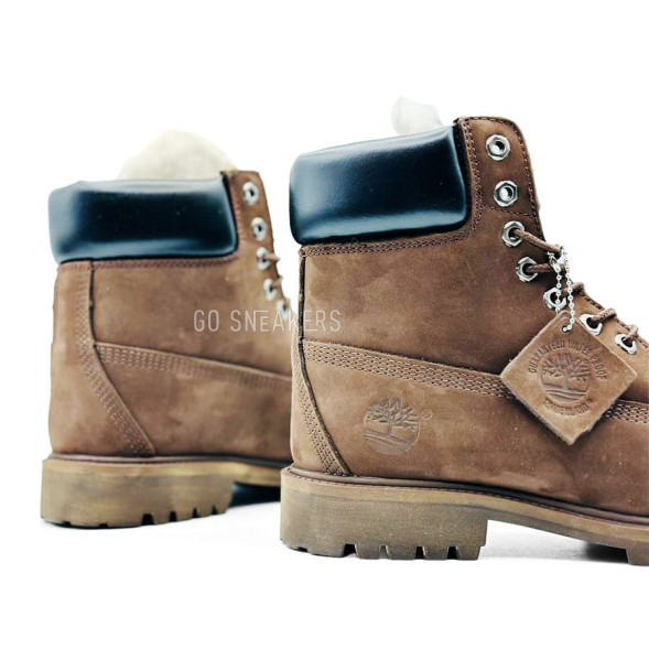 Мужские зимние ботинки Timberland Unisex  Chocolate Winter