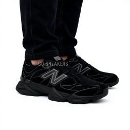 New Balance 9060 Black Winter Suede