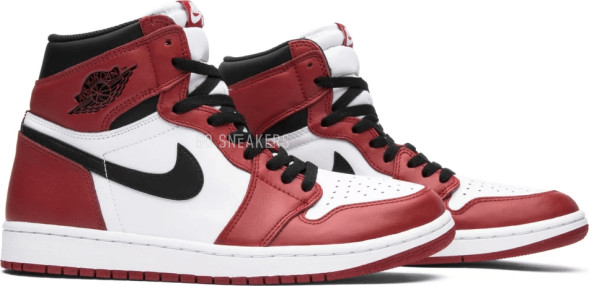 Мужские кроссовки Nike Air Jordan 1 Retro High OG 'Chicago' 2015