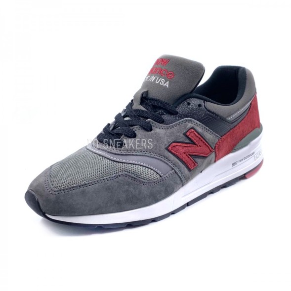 Унисекс кроссовки New Balance Huge 997 Grey - Red