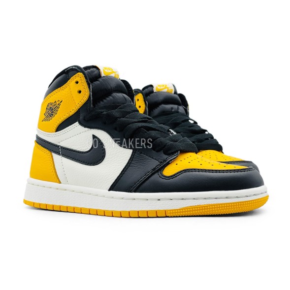 Унисекс кроссовки Nike Air Jordan 1 Retro High OG TD 'Yellow Toe'