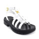 Женские босоножки Celine Sandals White/Black