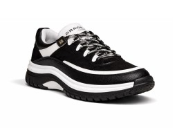 Chanel Calfskin Suede Black