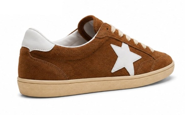 Унисекс кеды Golden Goose Ball-Star Suede Brown