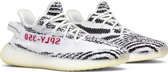 Унисекс кроссовки Adidas Yeezy Boost 350 V2 'Zebra'