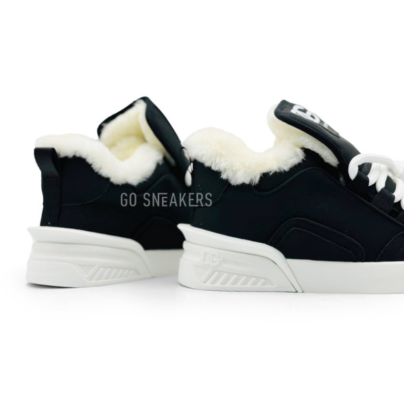 Женские зимние кроссовки Dolce&amp;Gabbana Woman Winter Black White