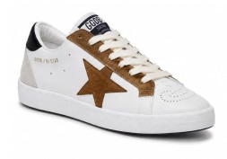 Golden Goose Ball Star White/Brown Suede Star