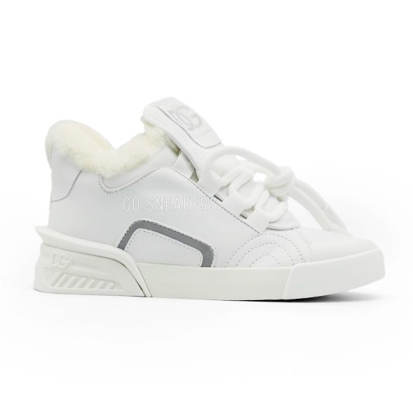 Женские зимние кроссовки Dolce&amp;Gabbana Woman Winter White