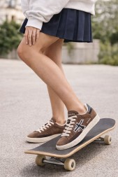 Premiata Outdoor Skateboard Brown