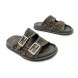 Мужские шлепки Fendi Flip-flops Double Olive