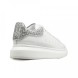 Женские кроссовки Alexander McQueen Luxe Glitter-Silver
